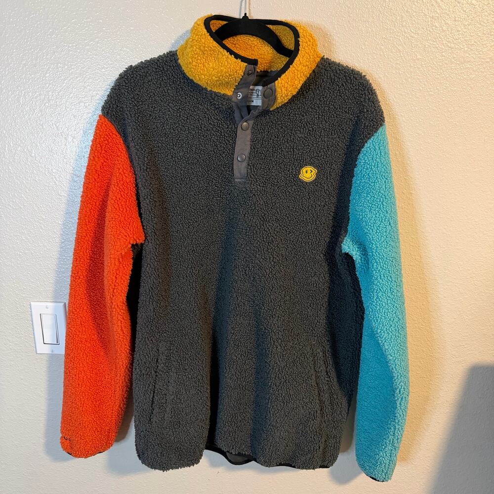 Dutch Bros Sherpa Pullover 1/4 Zip Size M